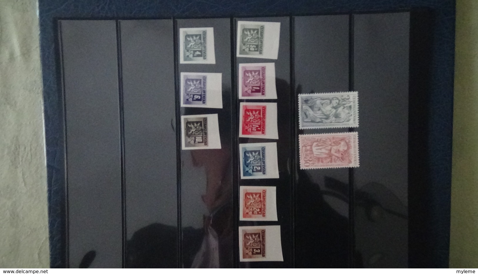 Grosse Collection De République Tchèque ** En Timbres Et Blocs. 5 De 5 Port Offert Dès 50 Euros D'achats. - Collections (en Albums)