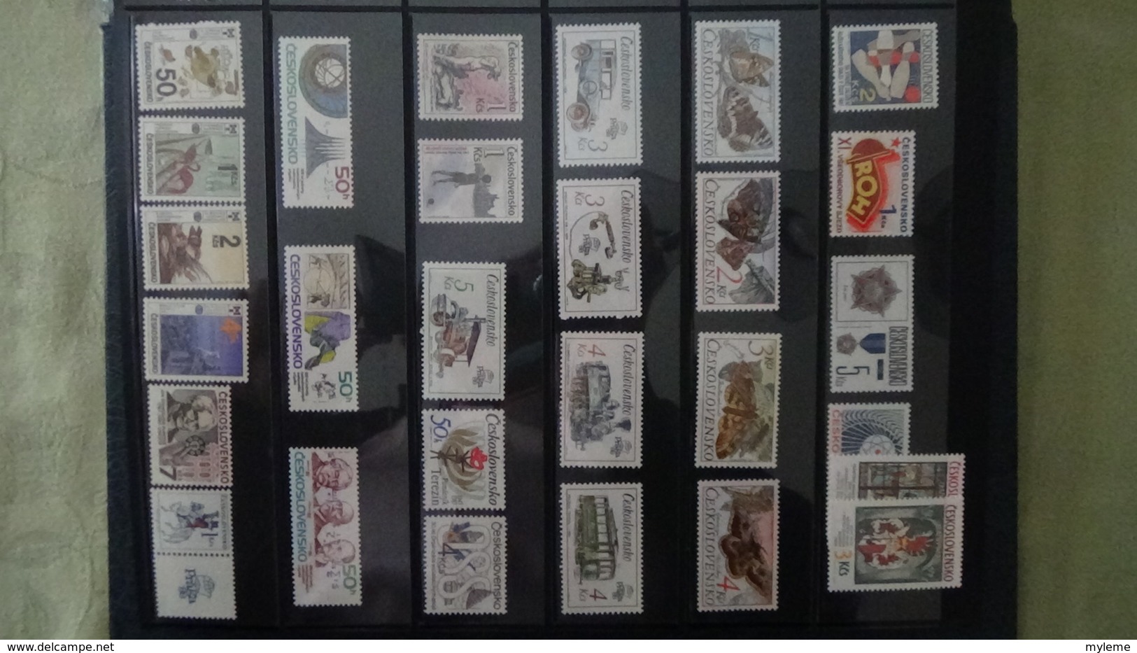 Grosse Collection De République Tchèque ** En Timbres Et Blocs. 5 De 5 Port Offert Dès 50 Euros D'achats. - Collections (en Albums)