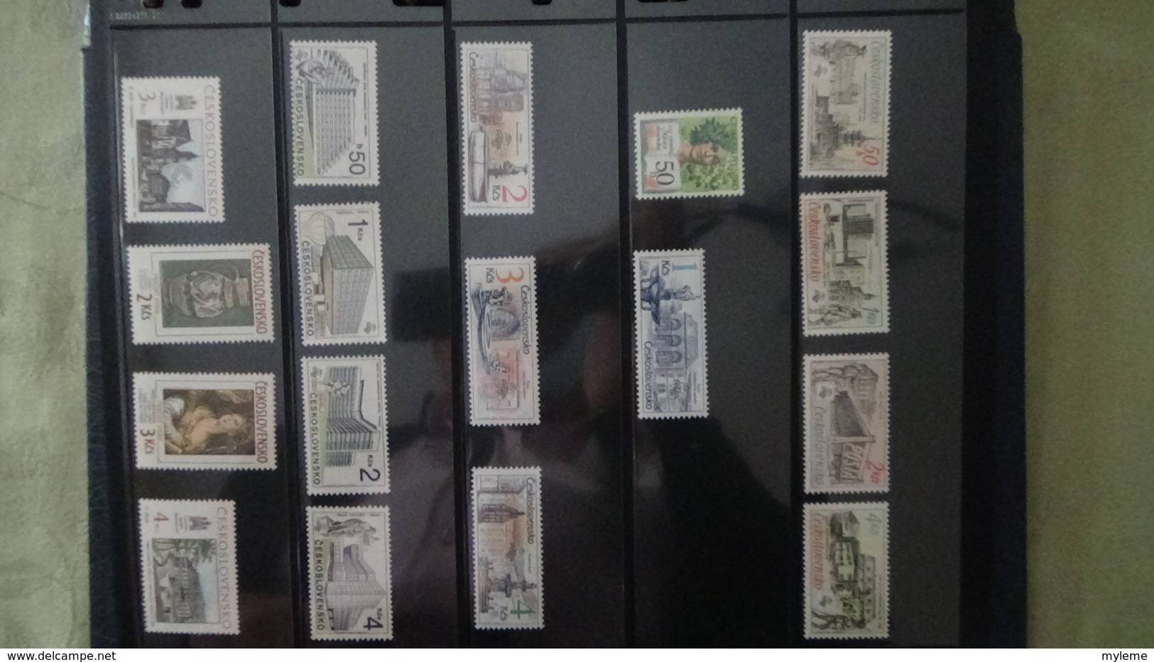 Grosse collection de République Tchèque ** en timbres et blocs. 5 de 5 Port offert dès 50 euros d'achats.