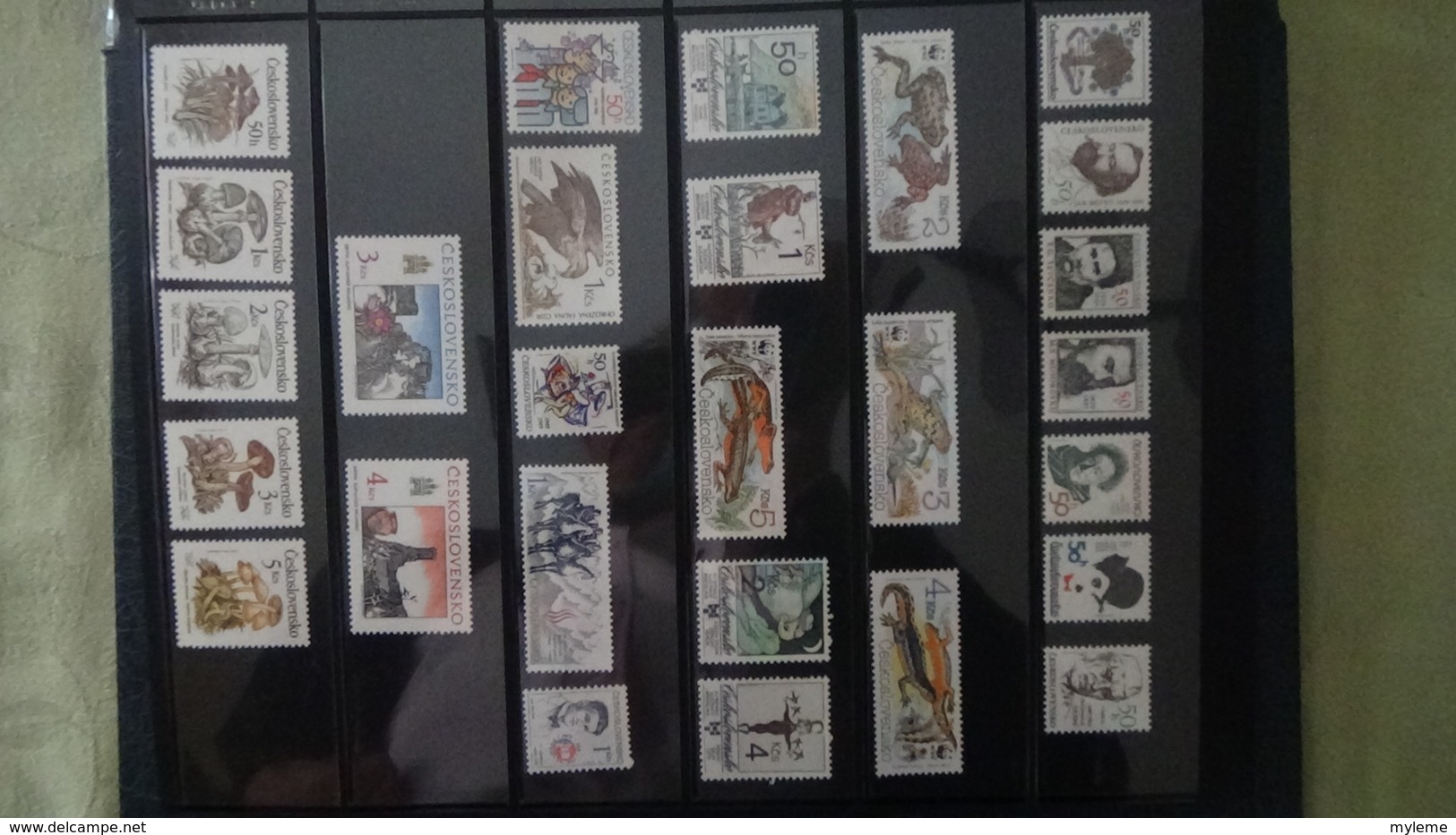Grosse collection de République Tchèque ** en timbres et blocs. 5 de 5 Port offert dès 50 euros d'achats.