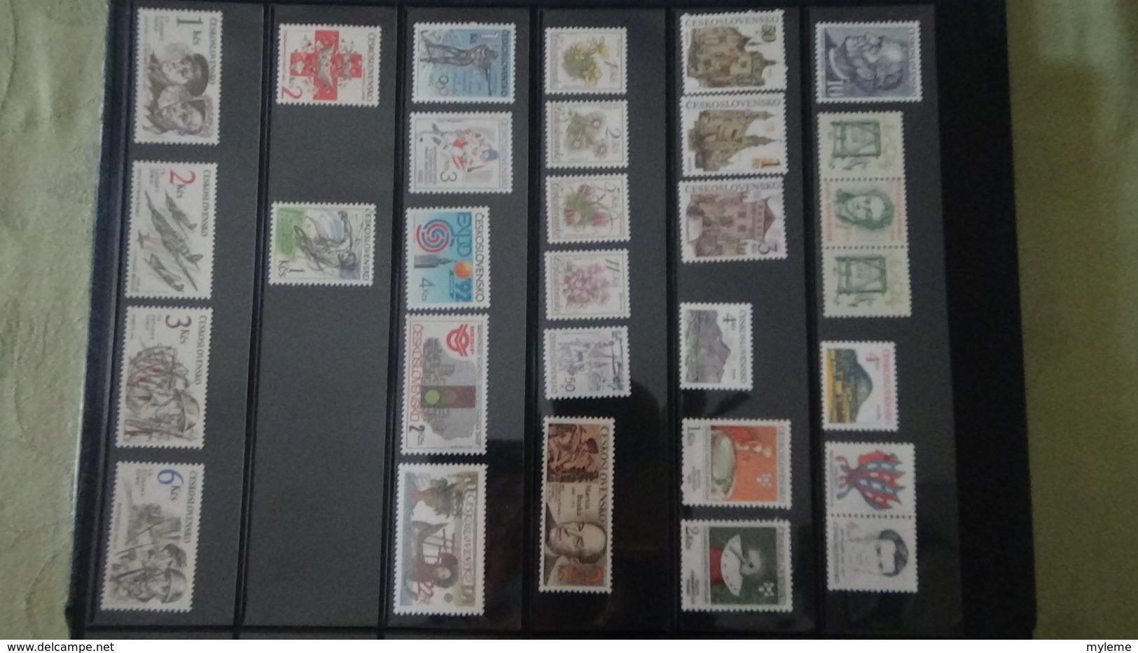 Grosse collection de République Tchèque ** en timbres et blocs. 5 de 5 Port offert dès 50 euros d'achats.