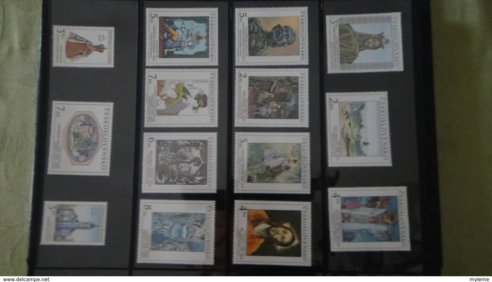 Grosse collection de République Tchèque ** en timbres et blocs. 5 de 5 Port offert dès 50 euros d'achats.