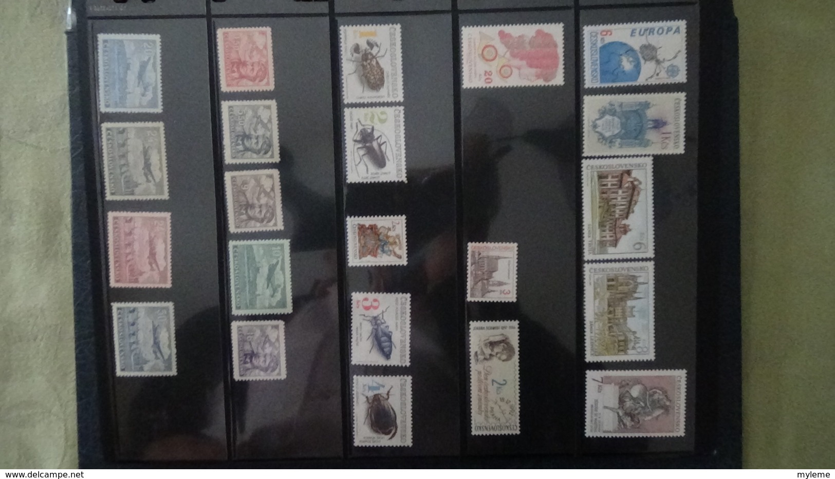 Grosse collection de République Tchèque ** en timbres et blocs. 5 de 5 Port offert dès 50 euros d'achats.