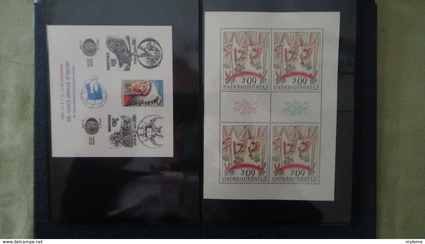 Grosse collection de République Tchèque ** en timbres et blocs. 5 de 5 Port offert dès 50 euros d'achats.