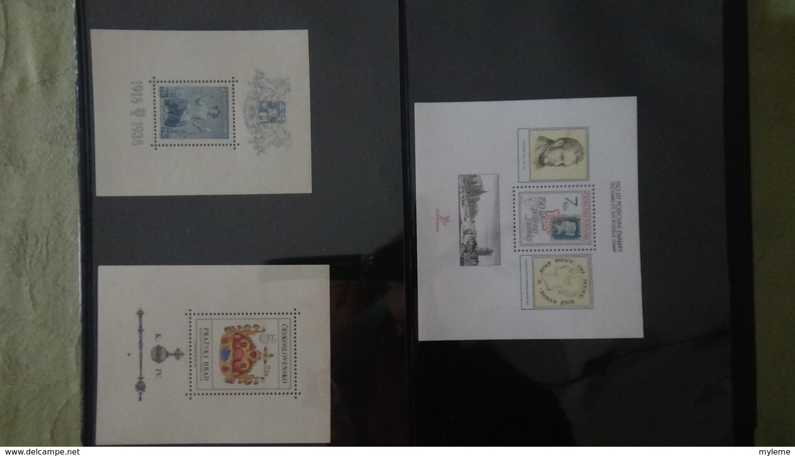 Grosse collection de République Tchèque ** en timbres et blocs. 5 de 5 Port offert dès 50 euros d'achats.