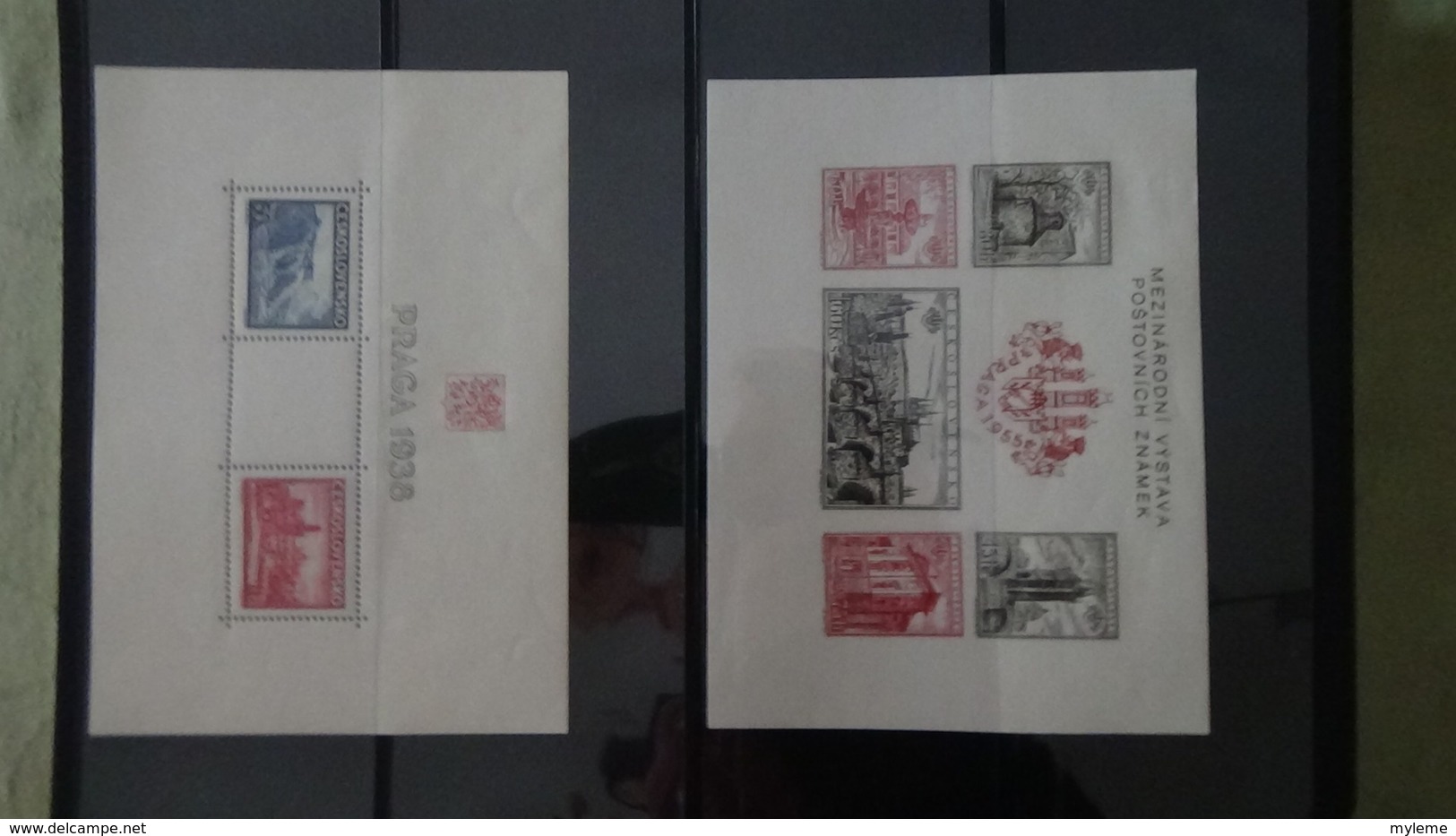 Grosse collection de République Tchèque ** en timbres et blocs. 5 de 5 Port offert dès 50 euros d'achats.