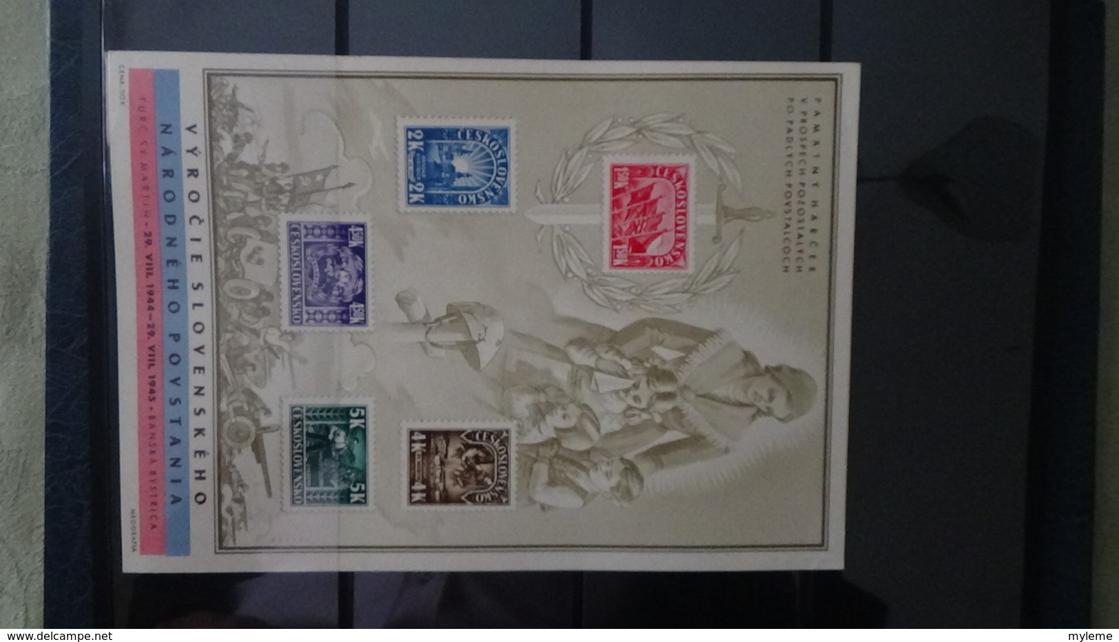 Grosse collection de République Tchèque ** en timbres et blocs. 5 de 5 Port offert dès 50 euros d'achats.