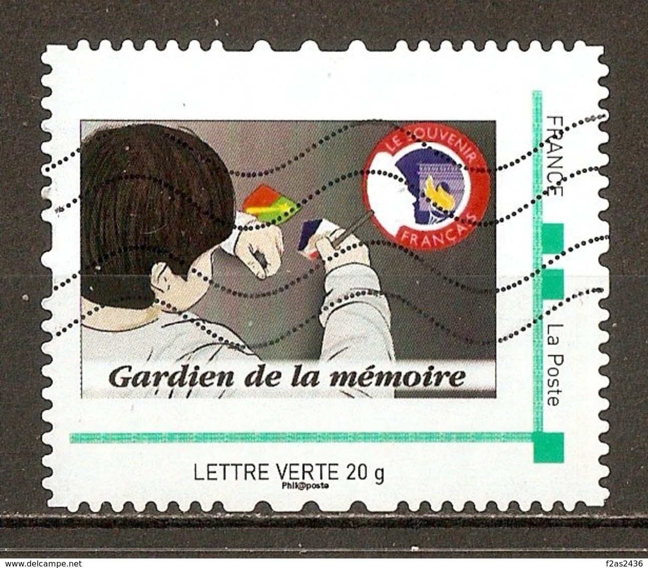 Lettre Verte 20g - Le Souvenir Français - Gardien De La Mémoire - Autres & Non Classés