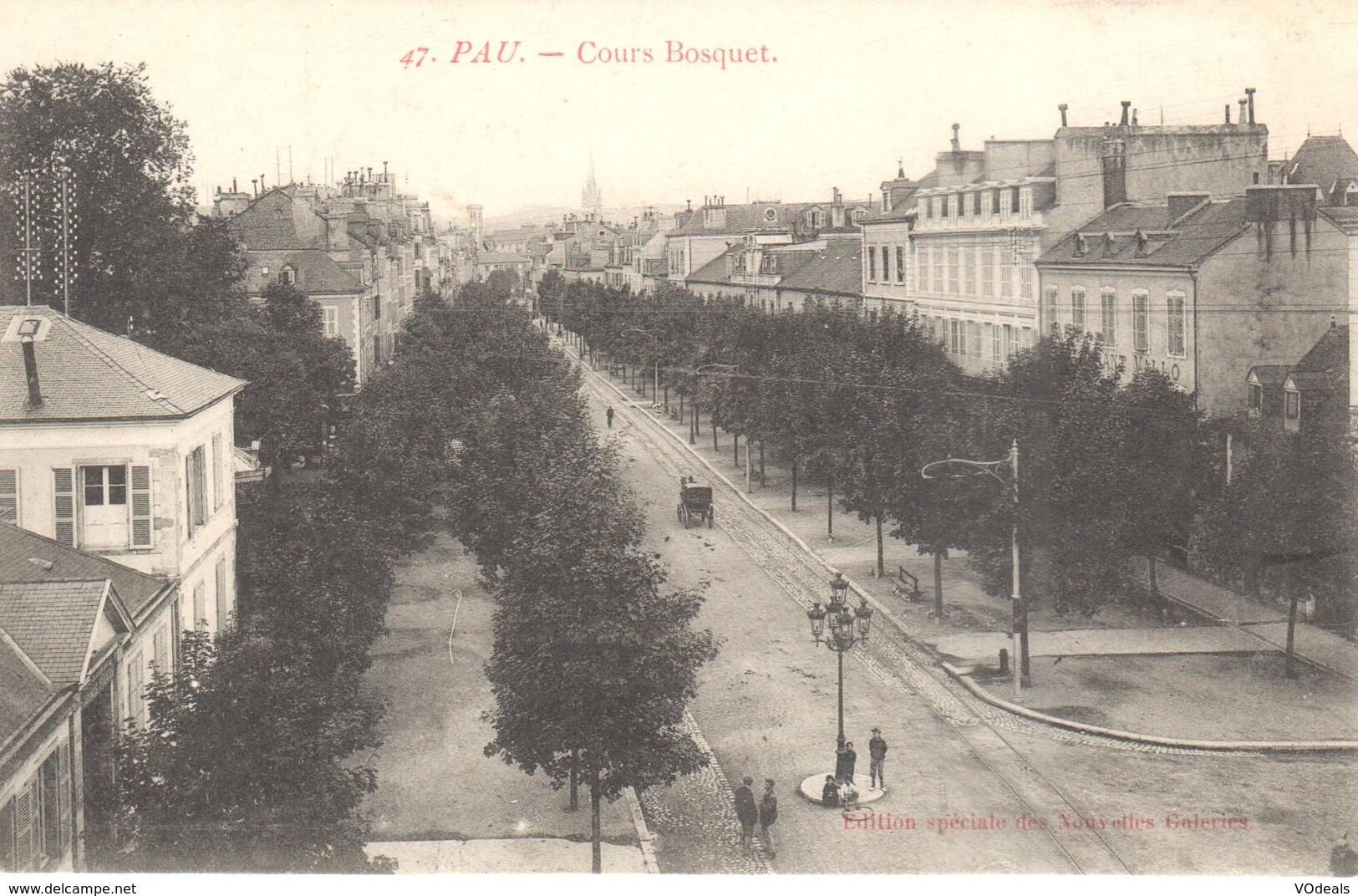 (64) Pyrénées-Atlantiques - CPA - Pau - Cours Bosquet - Pau