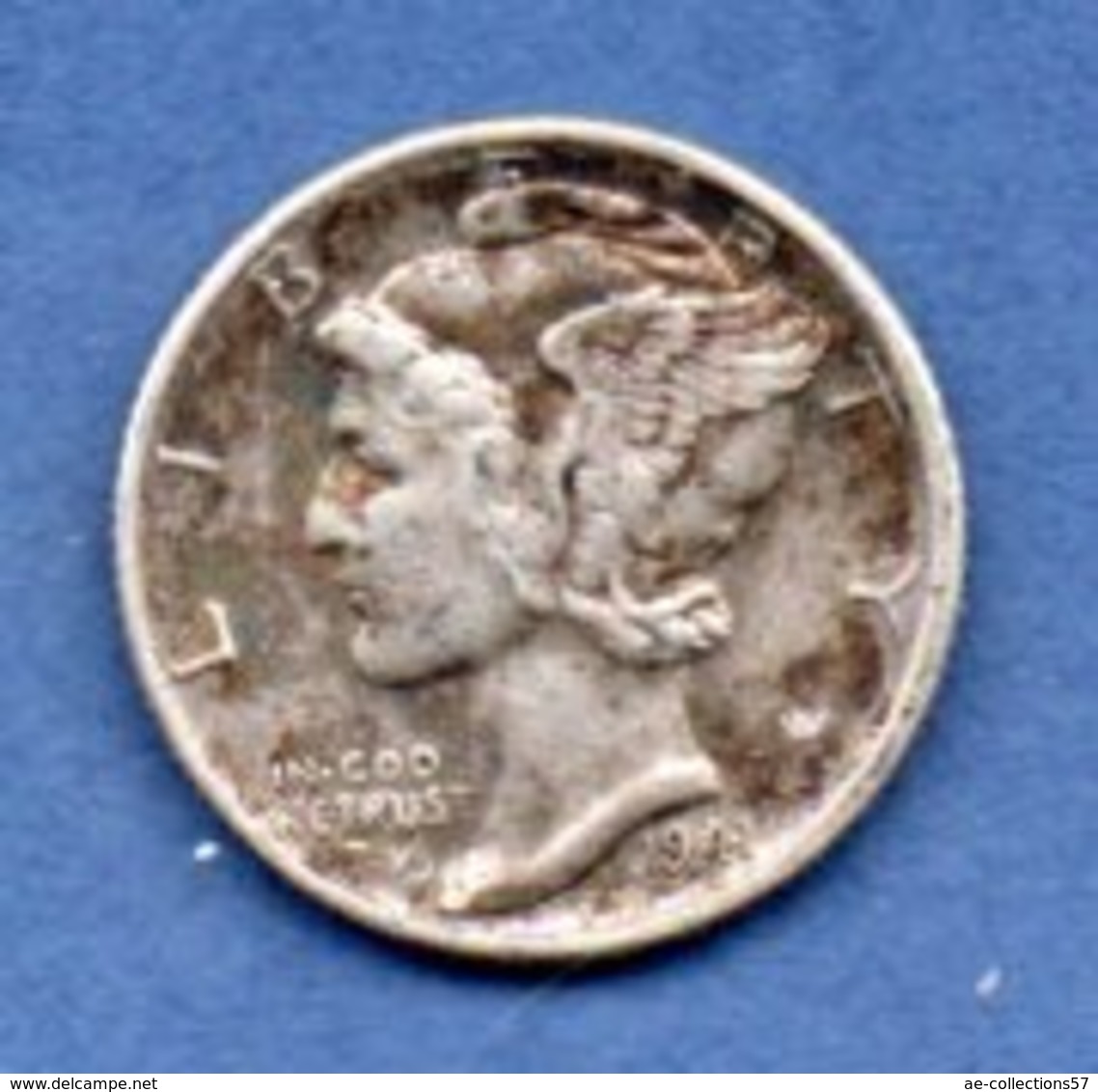 USA  - 1 Dime 1941  -  Km # 140 -  état  TTB - 1916-1945: Mercury