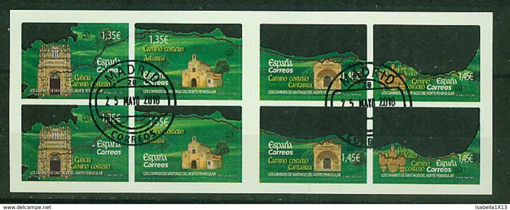 SPANIEN--Marken-Heft- Von 2018 Gestempelt - Used Stamps