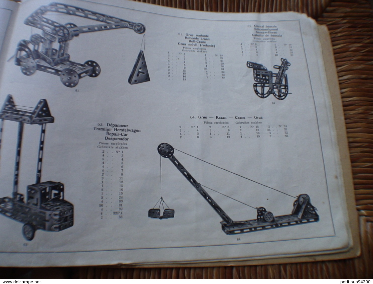 CATALOGUE JEUX DE CONSTRUCTION UNICA Tecnic JOUET EDUCATIF Courtrai  BELGIQUE