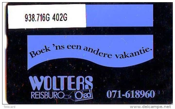 Telefoonkaart  LANDIS&amp;GYR NEDERLAND *  RCZ.938.716G   402G * BOEK 'NS EEN ANDERE VAKANTIE  * TK * ONGEBRUIKT * MINT - Privé