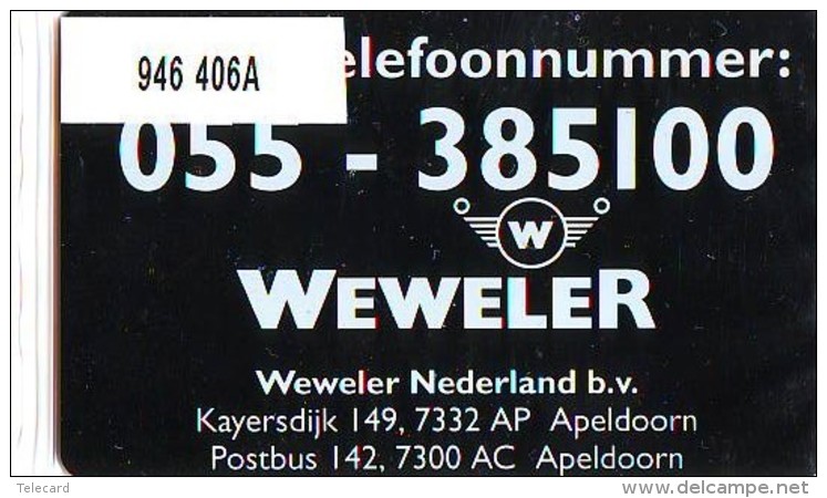 Telefoonkaart  LANDIS&amp;GYR NEDERLAND *  RCZ.946   406a * Weweler Nederland B.v.  * TK * ONGEBRUIKT * MINT - Private