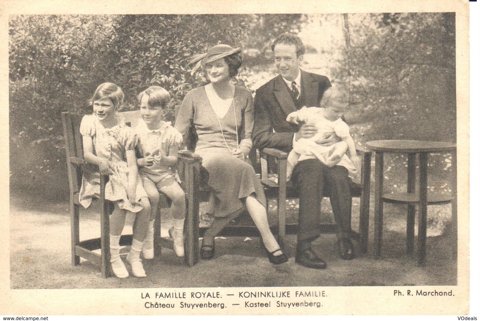 Belgique - CPA - Famille Royale - Château Stuyvenberg - Familles Royales