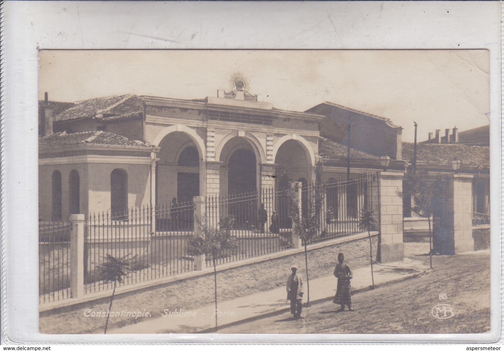 CONSTANTINOPLE. SUBLIME PORTE. MB. CIRCA 1910's.-BLEUP - Turkije