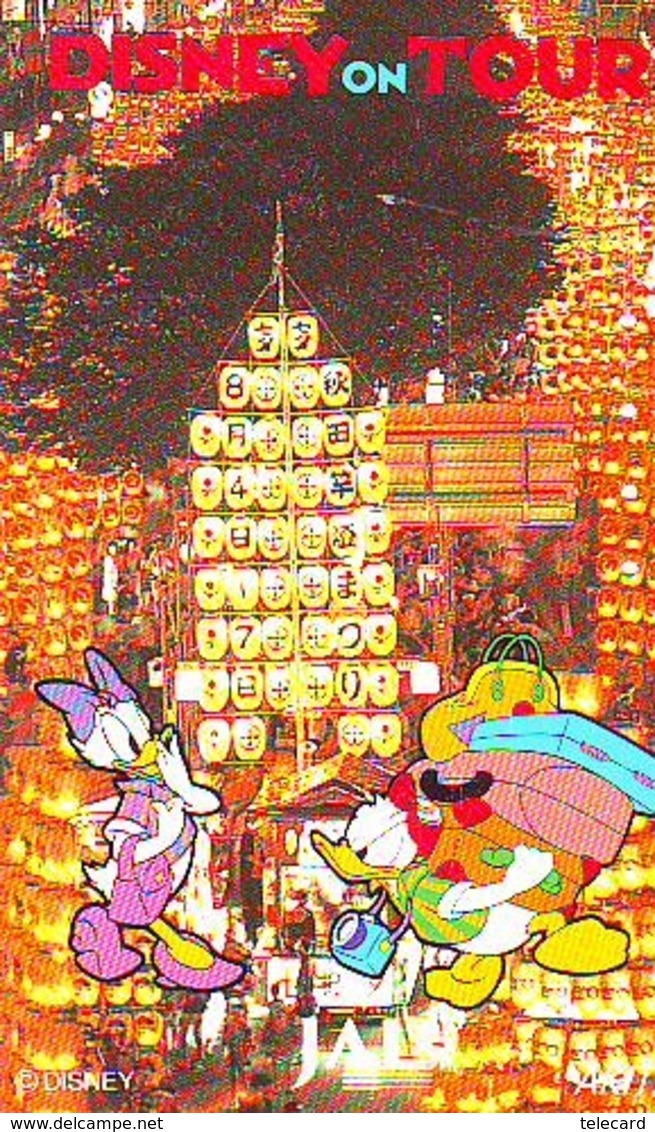 Télécarte  * DISNEY * Japon (110-171129) DISNEY ON TOUR   (6348) * JAPAN PHONECARD * - Disney