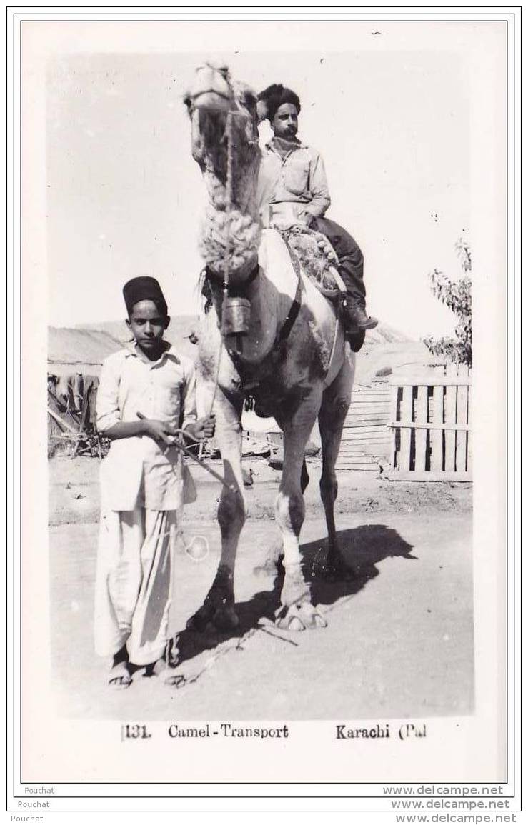 Karachi.- (Pakistan) Came L Transport  - (chameau) - Pakistan