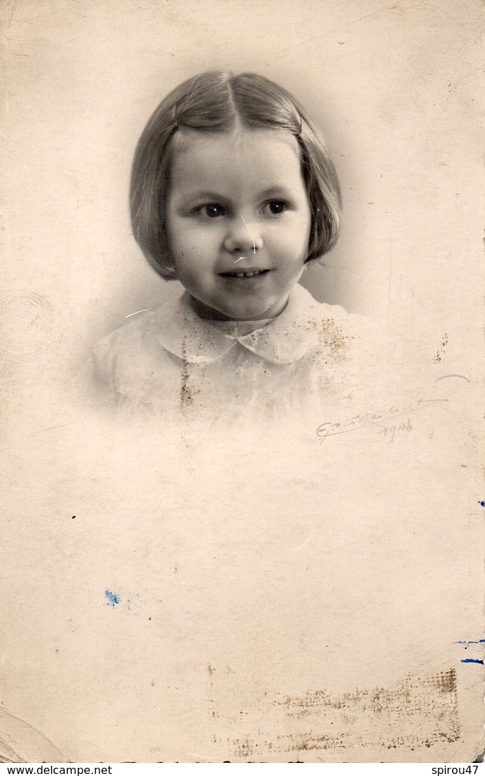 CPA CARTE PHOTO ENFANT - Photographs