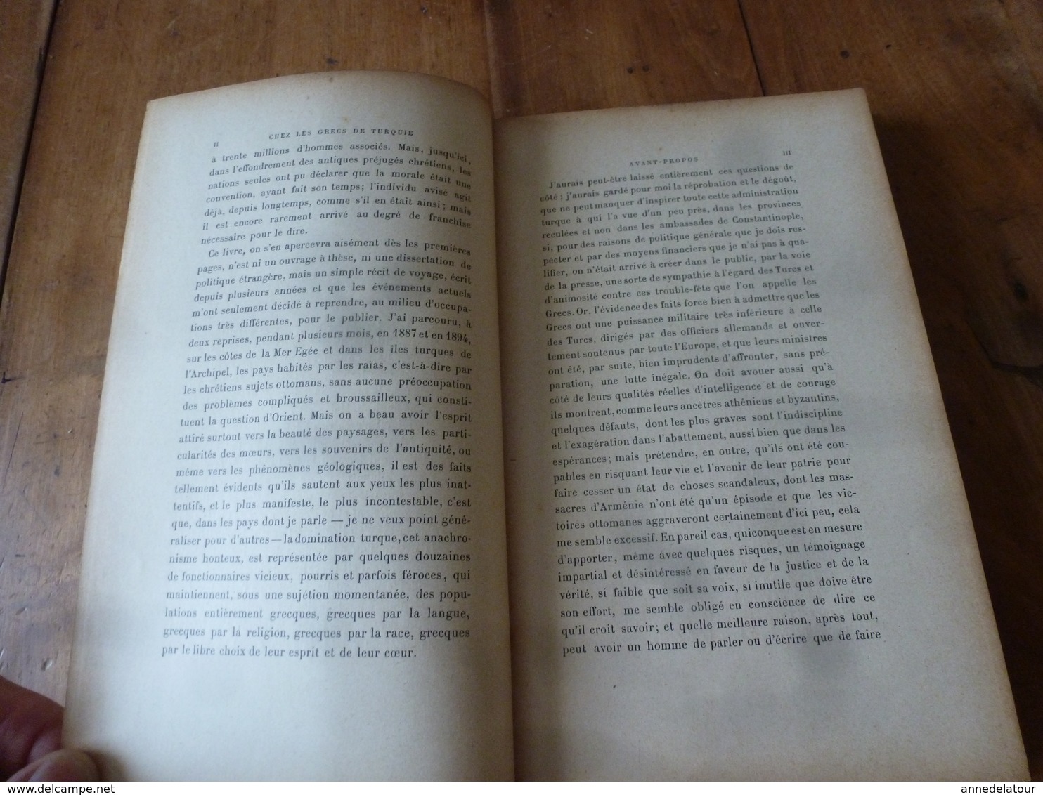 1897 CHEZ LES GRECS DE TURQUIE (Smyrne,Lesbos,Lemnos,Thasos,Mont Athos); Les Massacres en Arménie;etc -par L. De Launay