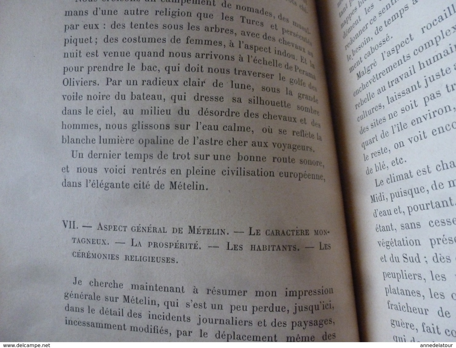 1897 CHEZ LES GRECS DE TURQUIE (Smyrne,Lesbos,Lemnos,Thasos,Mont Athos); Les Massacres en Arménie;etc -par L. De Launay