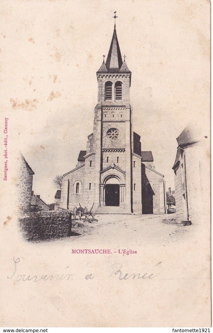 MONTSAUCHE L'EGLISE (dil372) - Montsauche Les Settons