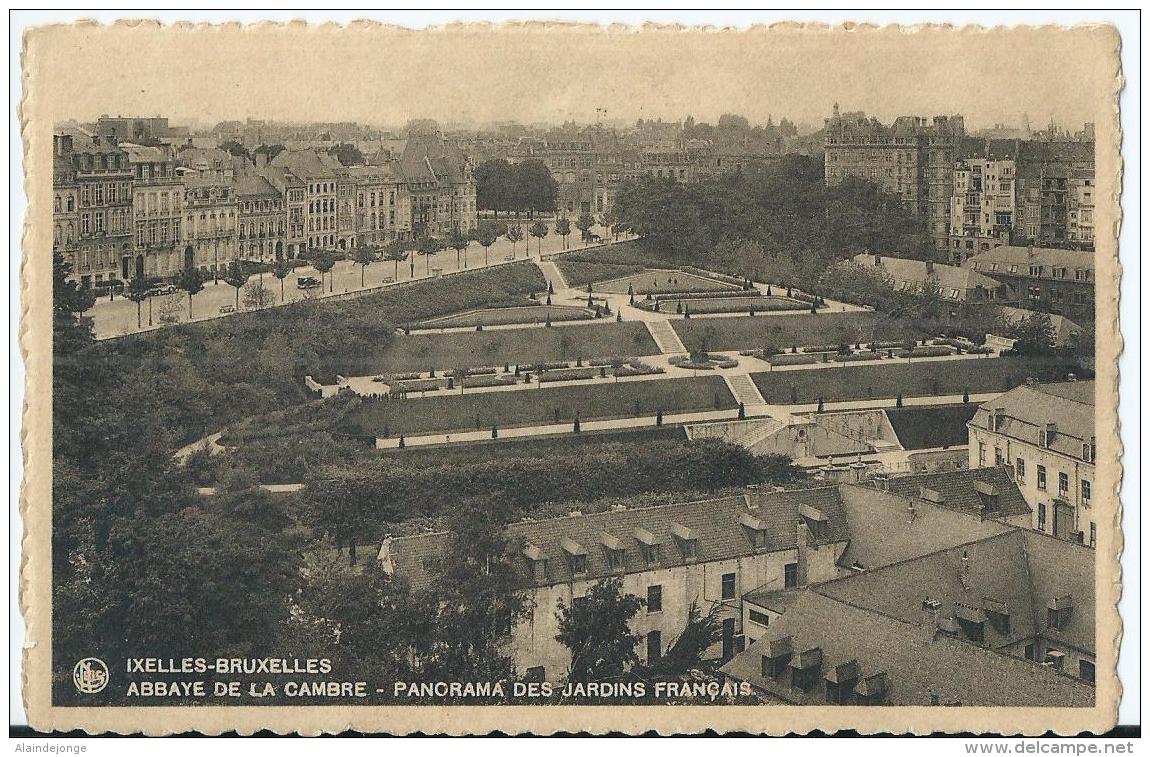 Elsene - Ixelles - Bruxelles - Brussel - Abbaye De La Cambre - Panorama Des Jardins Francais - Nels 1938 - Ixelles - Elsene