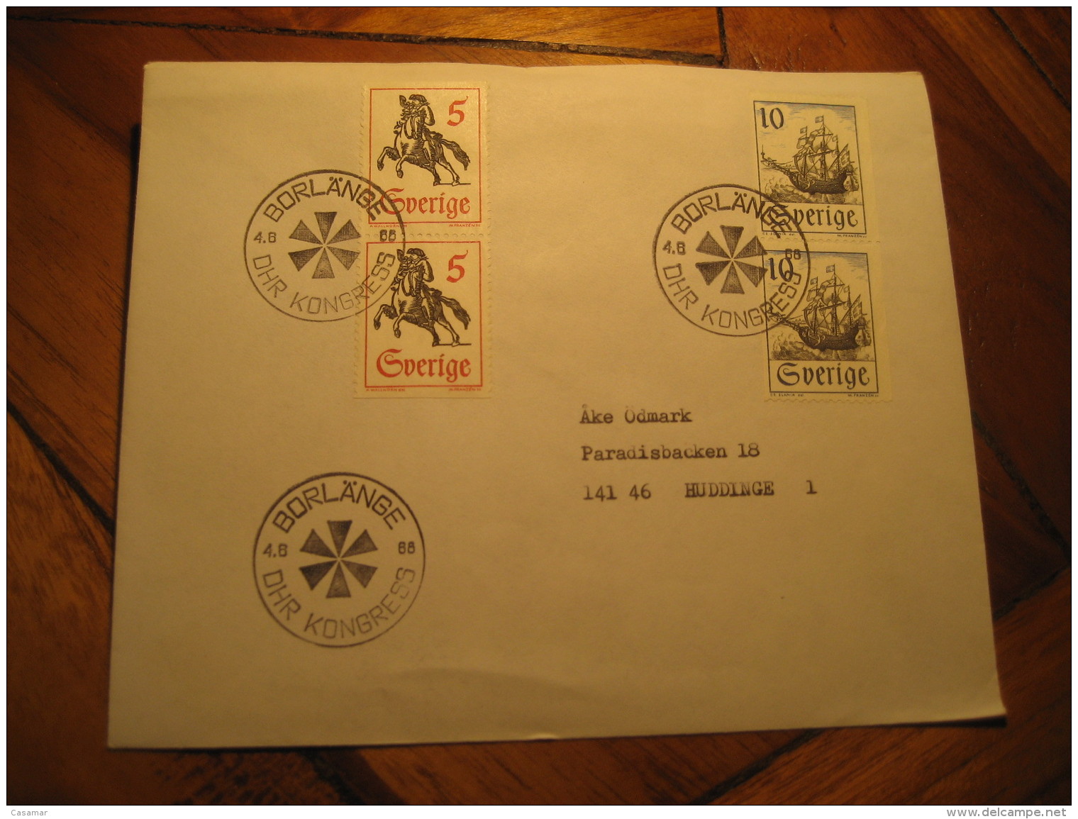 BORLANGE 1966 Windmill Cancel Cover SWEDEN Mill Mills Moulin A Vent Moulins - Windmills