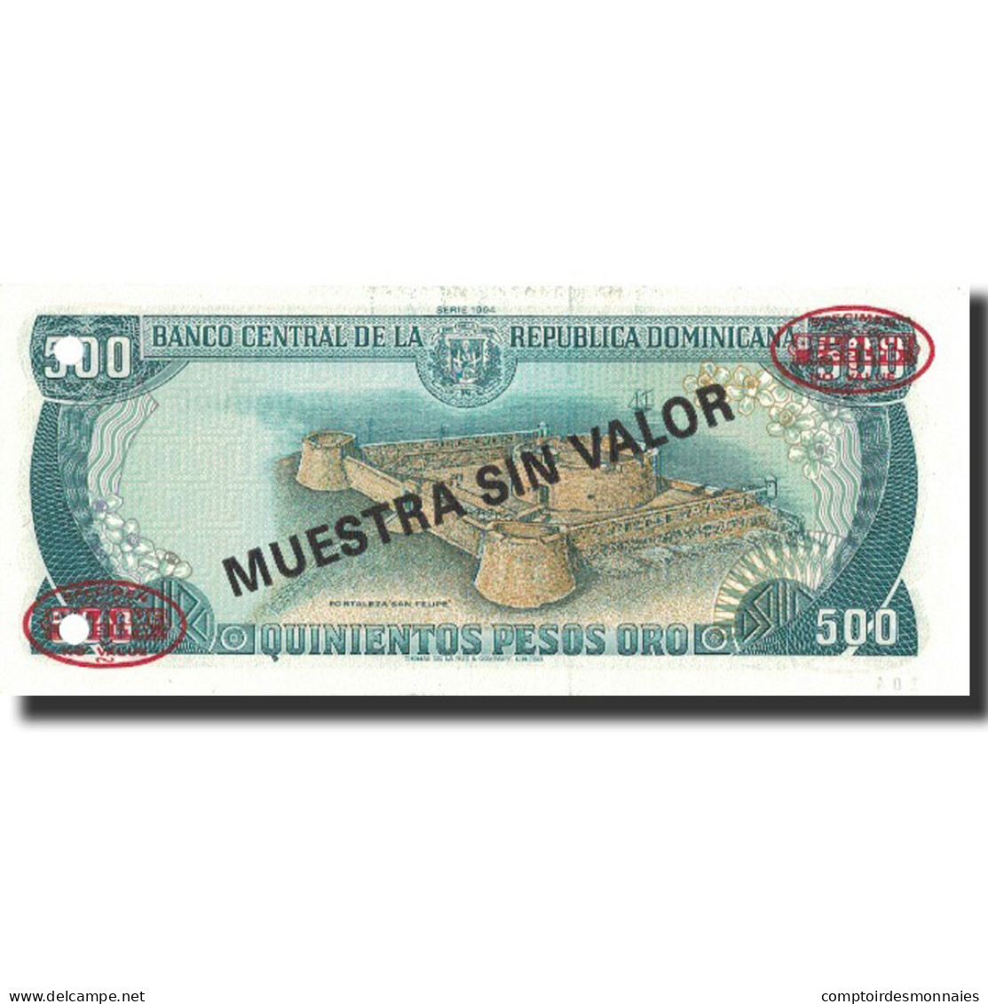 Billet, Dominican Republic, 500 Pesos Oro, 1994, 1994, Specimen, KM:137s2, NEUF - Dominikanische Rep.