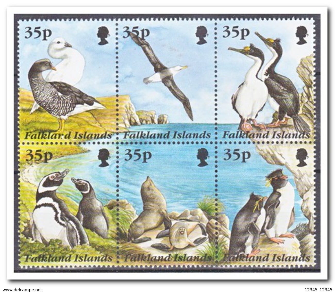 Falkland Eilanden 1995, Postfris MNH, Birds - Falkland