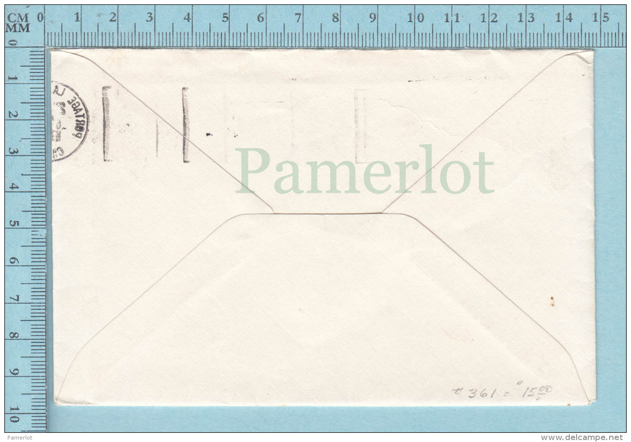 Canada  - 1956, Envelope D'évenement, "By Stage Via Portage La Prairie 1856-1956, Cover To Stanstead Quebec - Lettres & Documents