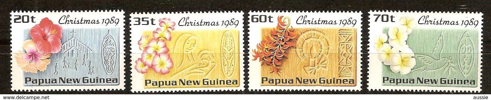 Papouasie Papua New Guinea 1989 Yvert 601-604 *** MNH Cote 6,25 Euro Flore Bloemen Fleurs - Papua-Neuguinea