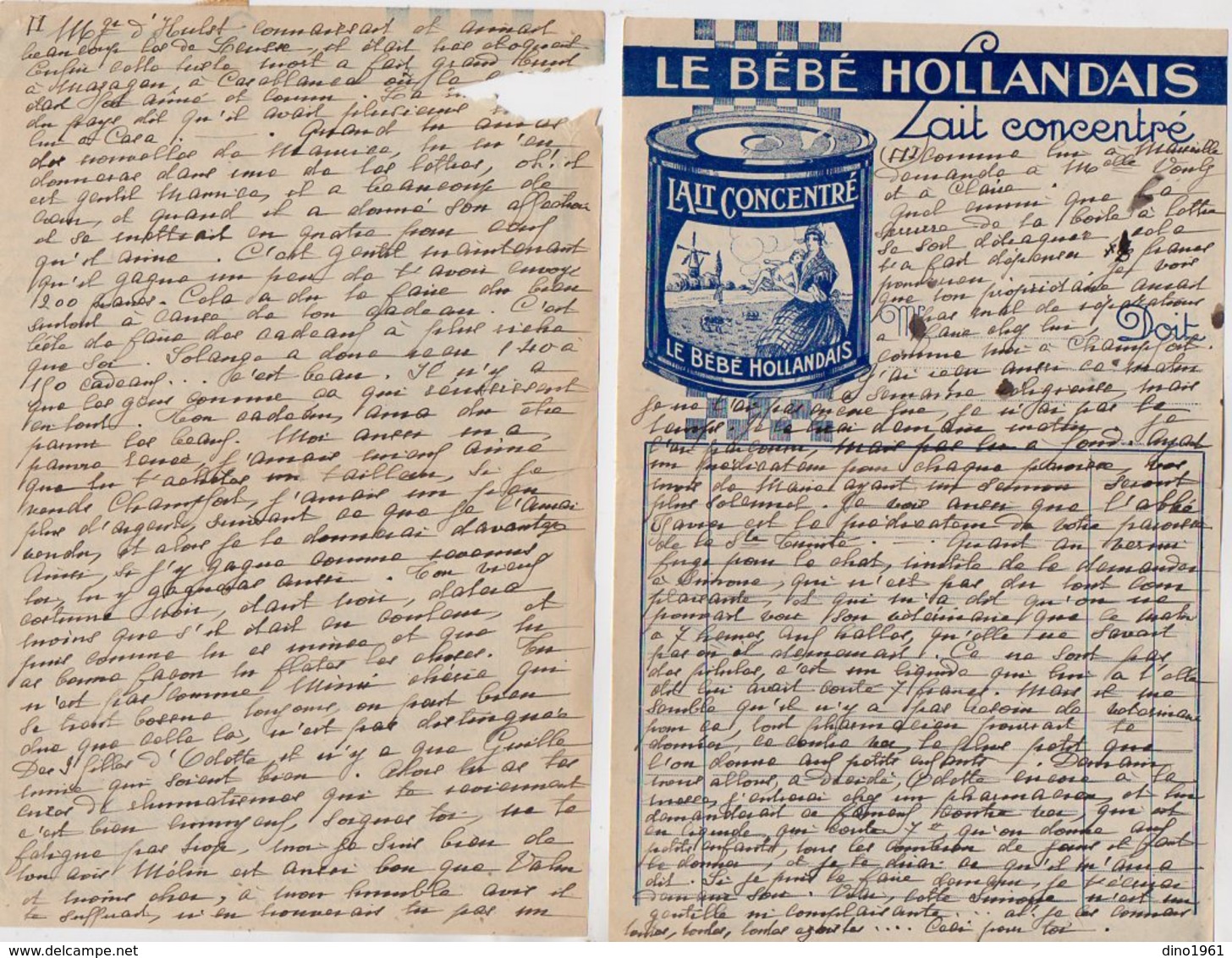 VP12.220 - Lettre De Mme La Comtesse De LEUSSE à MAZAGAN (Maroc ) Pour Mme La Comtesse De PERINI à MARSEILLE - Manuscripts