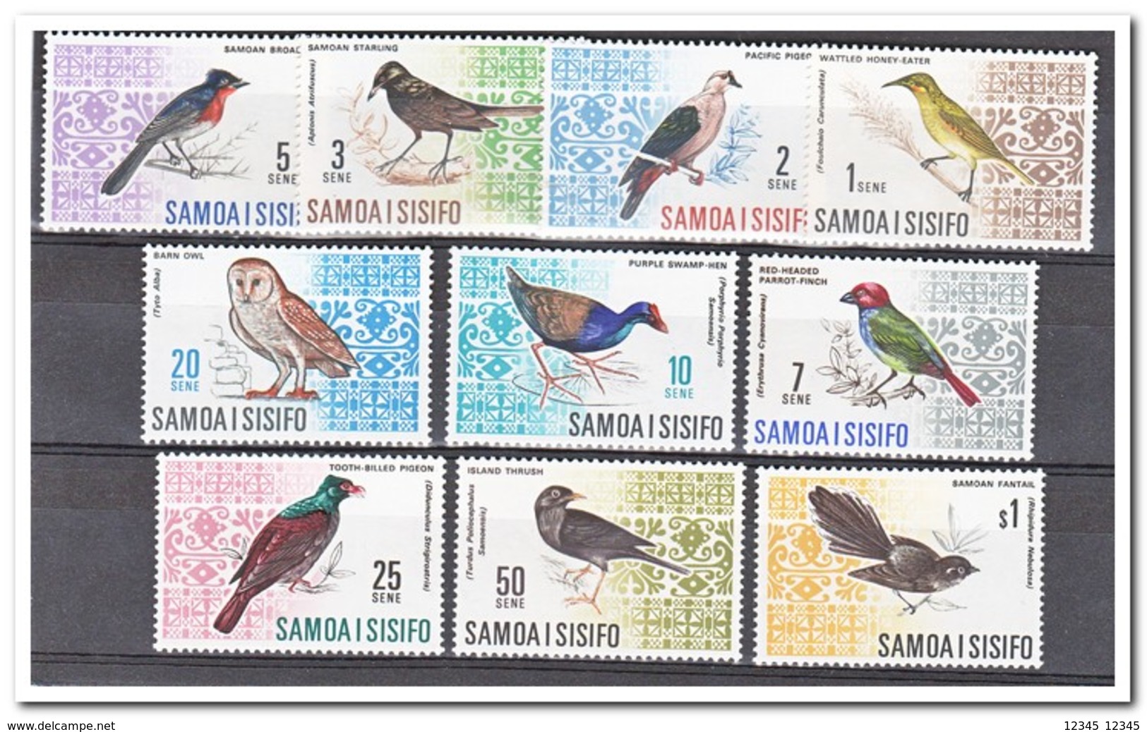 Samoa 1967, Postfris MNH, Birds - Samoa