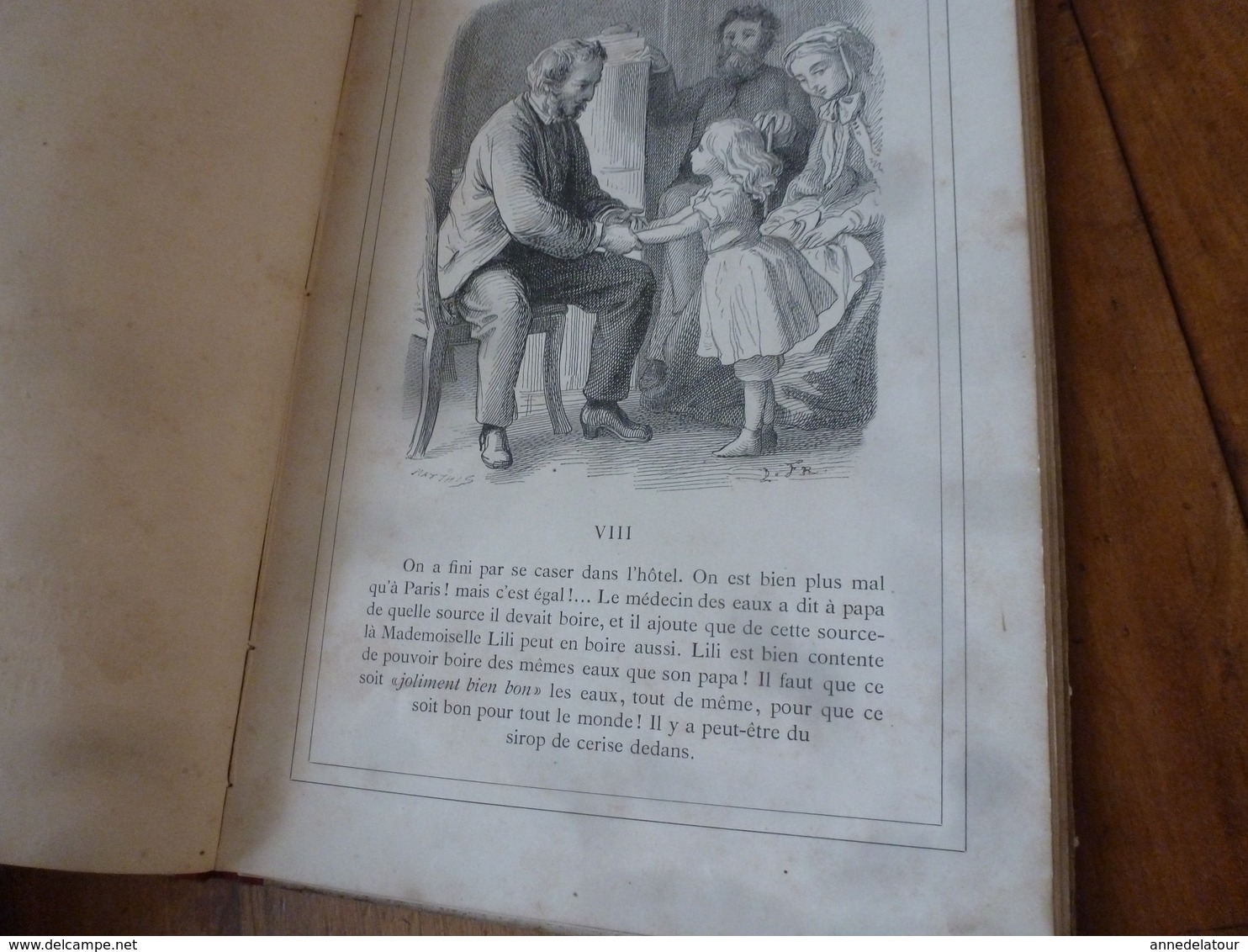 1878 Mademoiselle LILI aux eaux, texte P-J. Stahl,  Dessins Lorentz Frœlich,Gravures par Matthis - Edit. J. HETZEL Paris