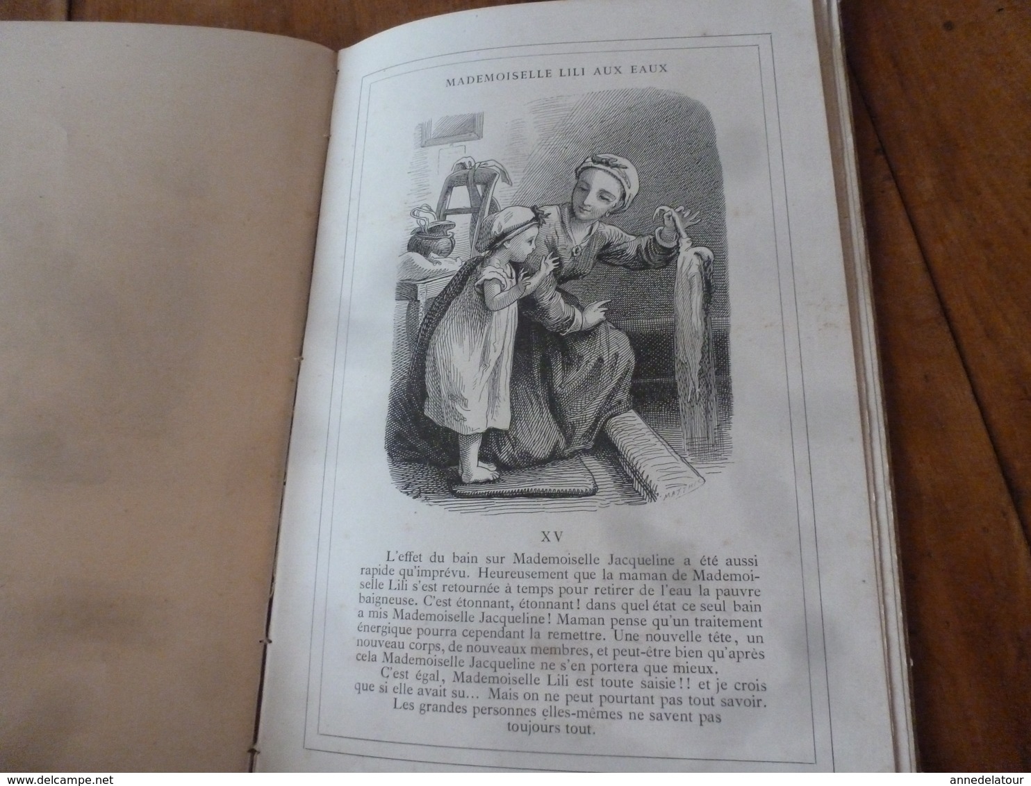 1878 Mademoiselle LILI aux eaux, texte P-J. Stahl,  Dessins Lorentz Frœlich,Gravures par Matthis - Edit. J. HETZEL Paris