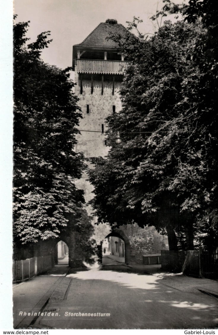 Rheinfelden. Storchennestturm -  Nicht Geschrieben - Rheinfelden