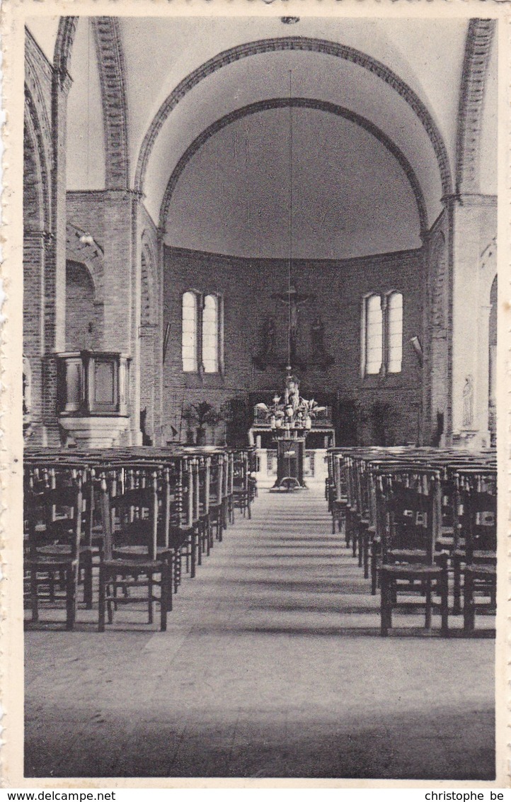 Lombardsyde, Lombardsijde, Binnenzicht Der Kerk (pk46799) - Westende