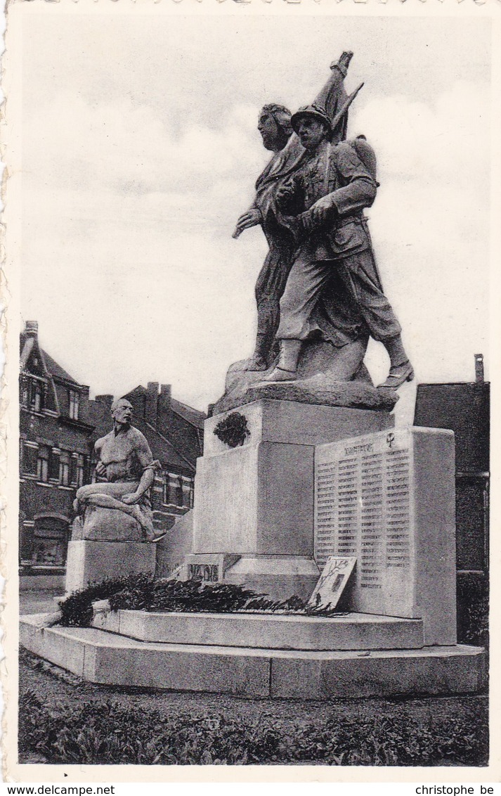 Comines, Belgique, Le Monument Des Soldats Morts Pour La Patrie 1914-1918 (pk46803) - Comines-Warneton - Komen-Waasten