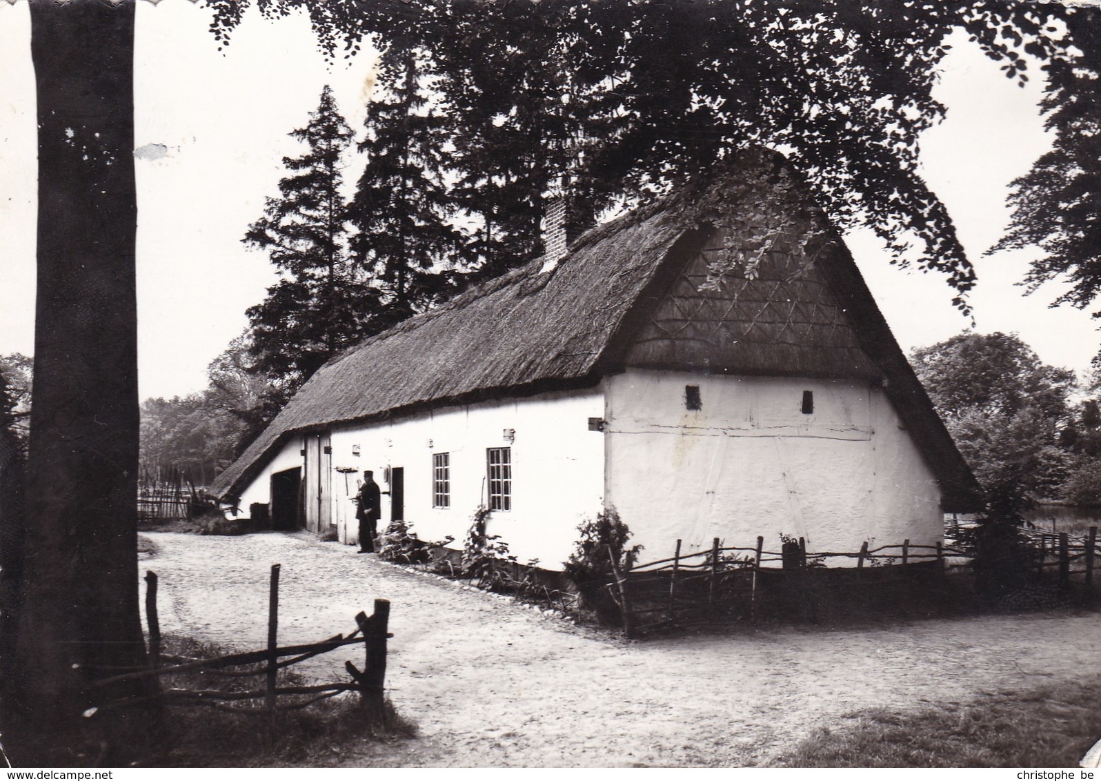 Domein Bokrijk, Openluchtmuseum. Kempisch Boerderijje Uit Helchteren 1815 (pk46809) - Genk