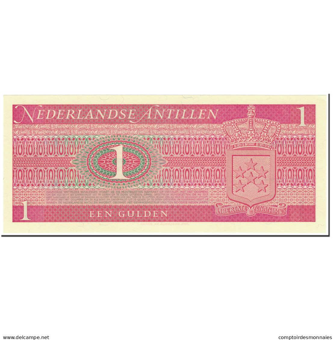 Billet, Netherlands Antilles, 1 Gulden, 1970, 1970-09-08, KM:20a, NEUF - Antillas Neerlandesas (...-1986)