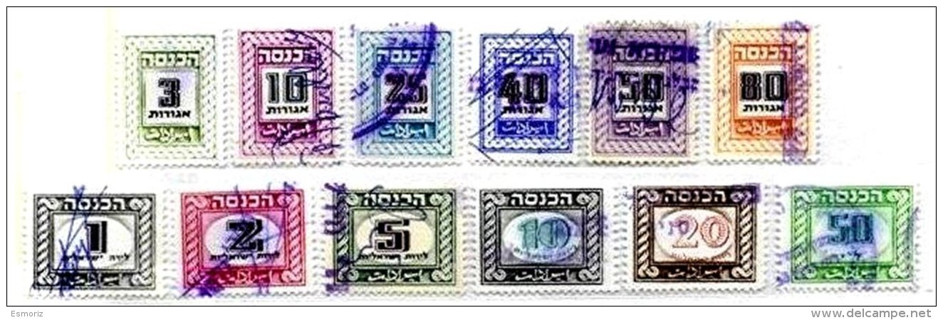 ISRAEL, Revenues, Used, F/VF - Autres & Non Classés