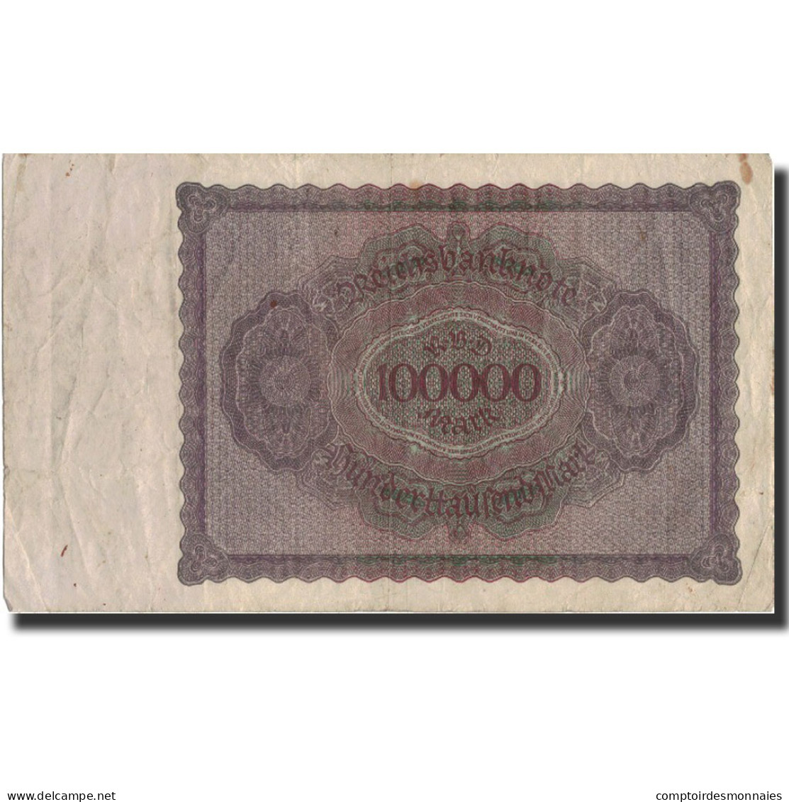 Billet, Allemagne, 100,000 Mark, 1923, 1923-02-01, KM:83b, TB+ - 100.000 Mark