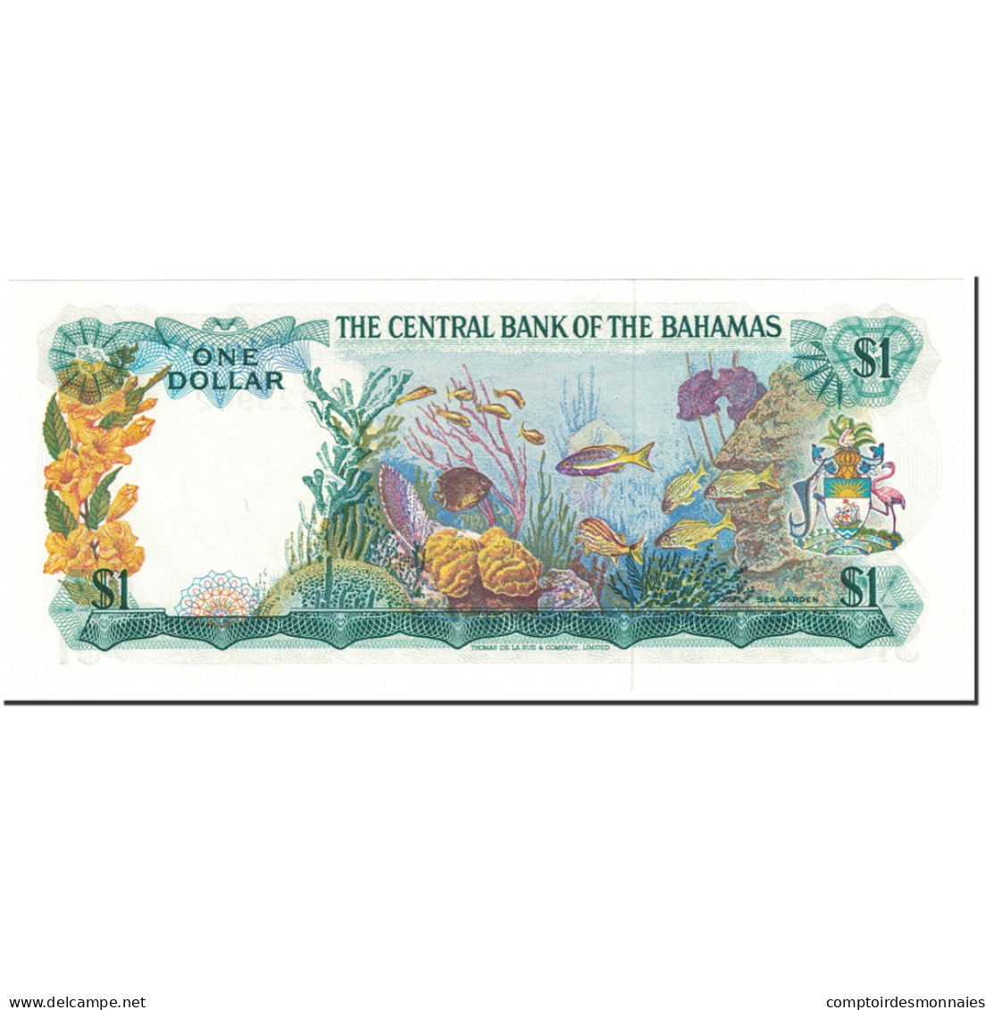 Billet, Bahamas, 1 Dollar, 1974, Undated (1974), KM:35a, NEUF - Bahamas