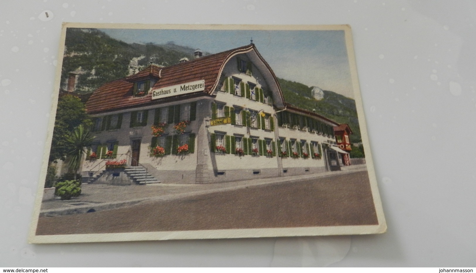 Cp  Gasthaus  U Metzgerei Z  Sonne Alpnach - Dorf - Alpnach
