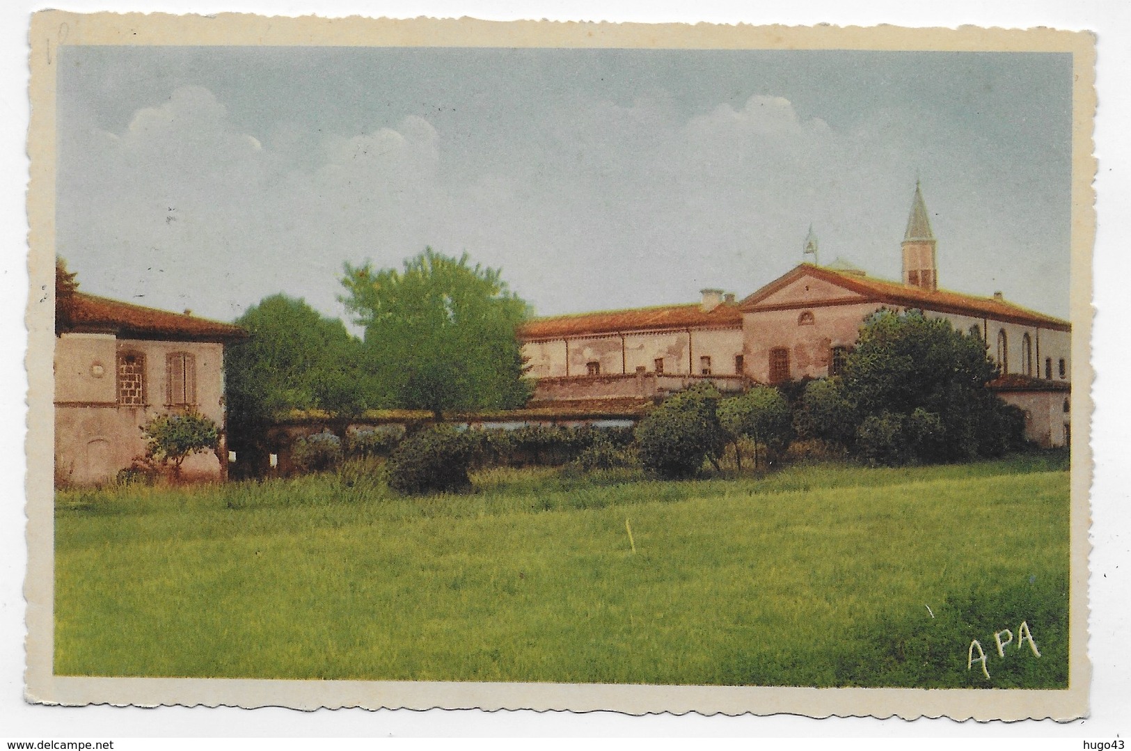 (RECTO / VERSO) LABASTIDE SAINT PIERRE - N° 2 - VUE GENERALE DE LA GARONNE - FORMAT CPA VOYAGEE - Labastide Saint Pierre