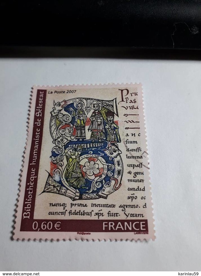 Timbre France YT 4013 " Bibliothèque De Sélestat " 2007 Oblitéré - Used Stamps