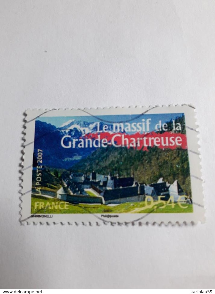 Timbre France  2007 France Grande Chartreuse N° Yvert 4019 Oblitéré - Used Stamps