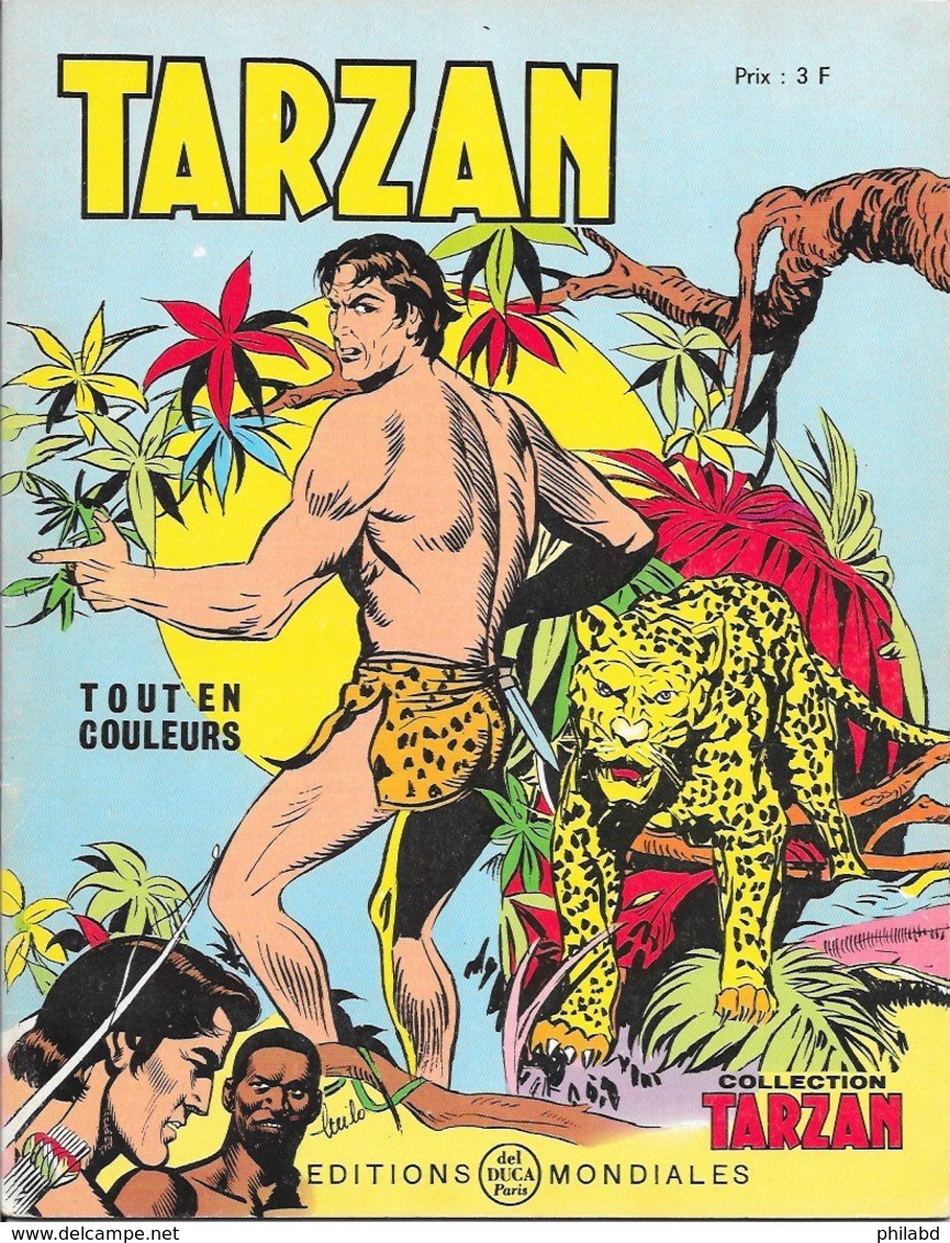 TARZAN 74 - Editions Mondiales Del DUCA Paris 1975 TB - Tarzan