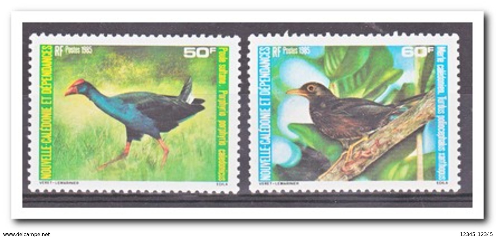 Nieuw Caledonië 1985, Postfris MNH, Birds - Nuovi